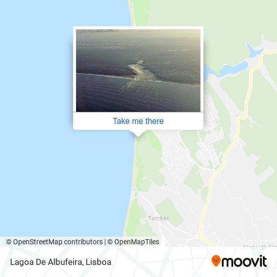 Lagoa De Albufeira map