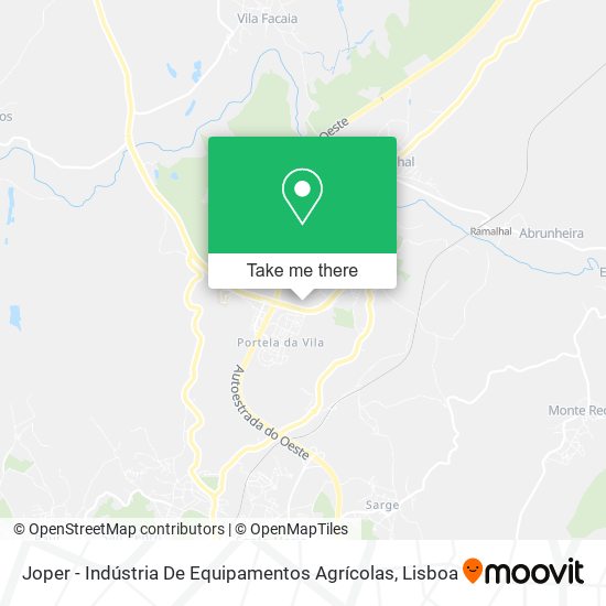 Joper - Indústria De Equipamentos Agrícolas map