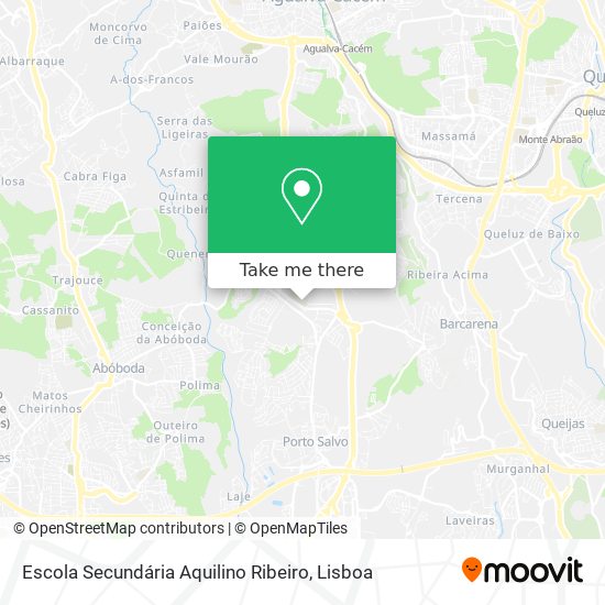 Escola Secundária Aquilino Ribeiro map