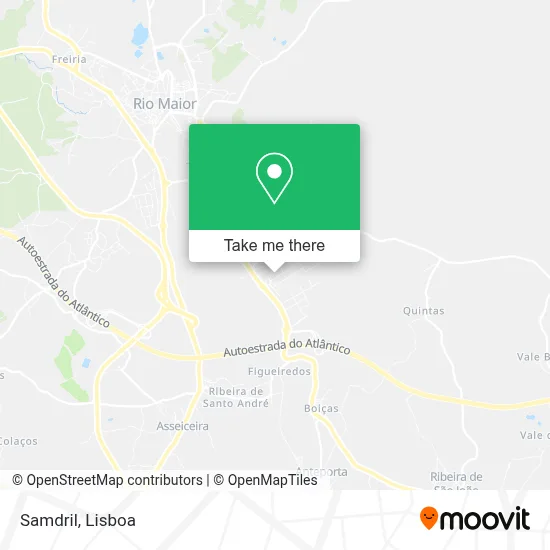 Samdril map