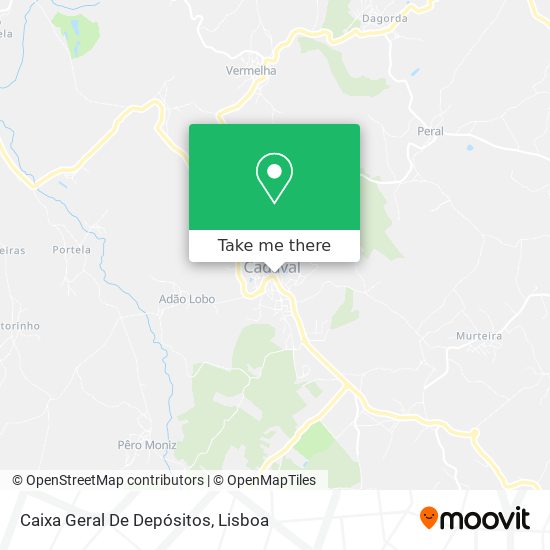 Caixa Geral De Depósitos map