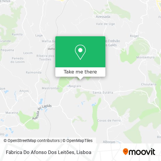 Fábrica Do Afonso Dos Leitões map