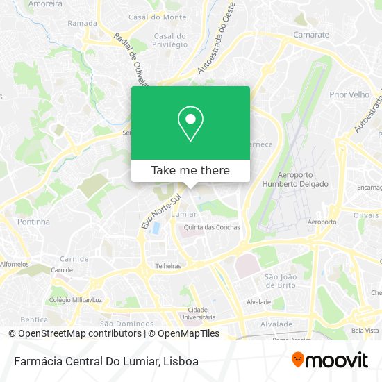 Farmácia Central Do Lumiar map