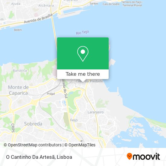 O Cantinho Da Artesã map
