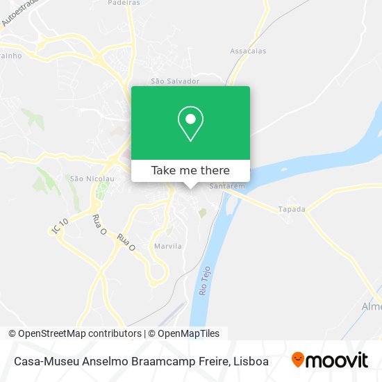 Casa-Museu Anselmo Braamcamp Freire map