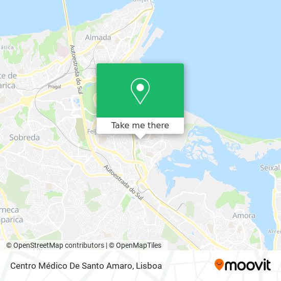 Centro Médico De Santo Amaro mapa