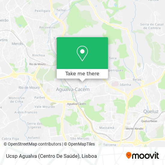 Ucsp Agualva (Centro De Saúde) map