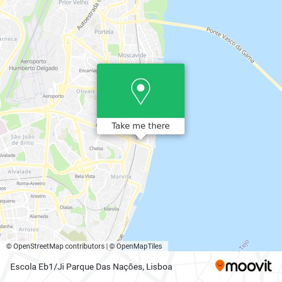 Escola Eb1 / Ji Parque Das Nações map