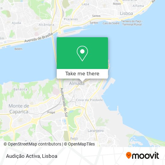 Audição Activa map