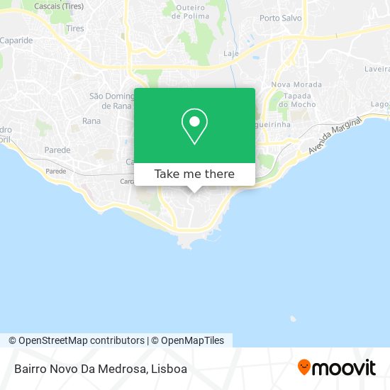 Bairro Novo Da Medrosa map