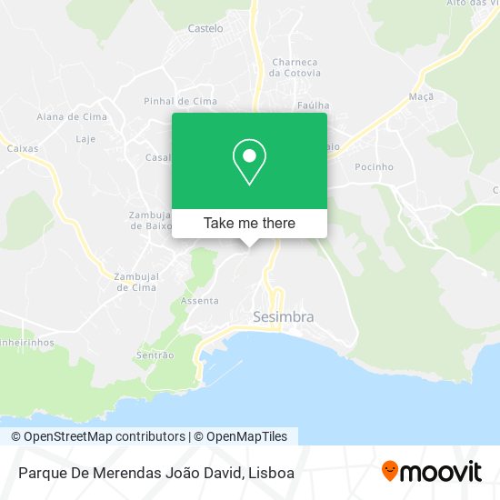 Parque De Merendas João David map