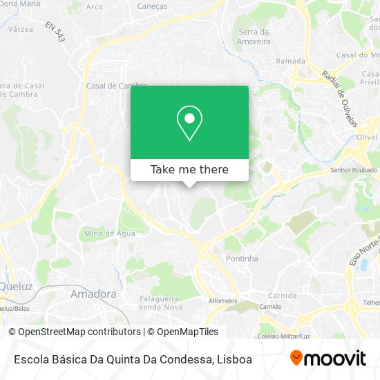 Escola Básica Da Quinta Da Condessa map