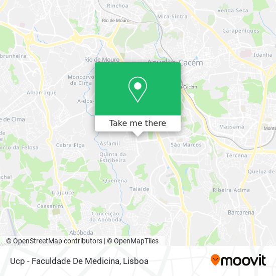 Ucp - Faculdade De Medicina map
