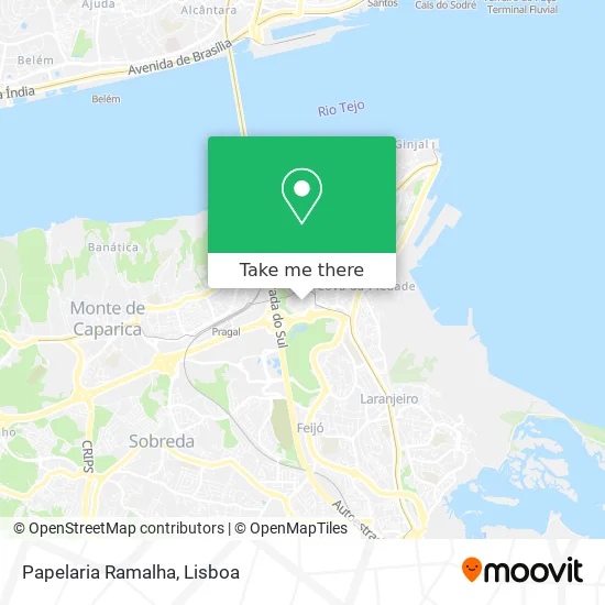 Papelaria Ramalha map