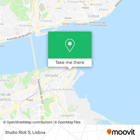 Studio Rick´S mapa