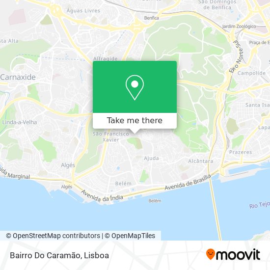 Bairro Do Caramão mapa