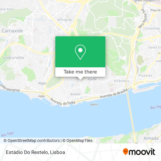 Estádio Do Restelo map