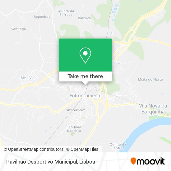 Pavilhão Desportivo Municipal mapa