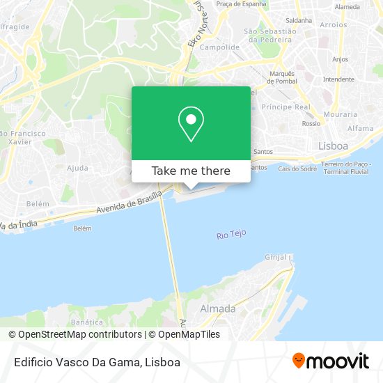 Edificio Vasco Da Gama mapa