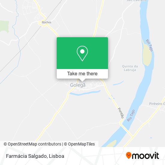 Farmácia Salgado mapa