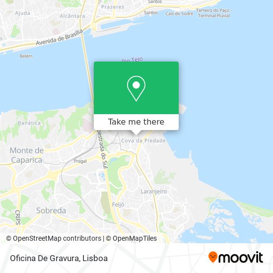 Oficina De Gravura mapa