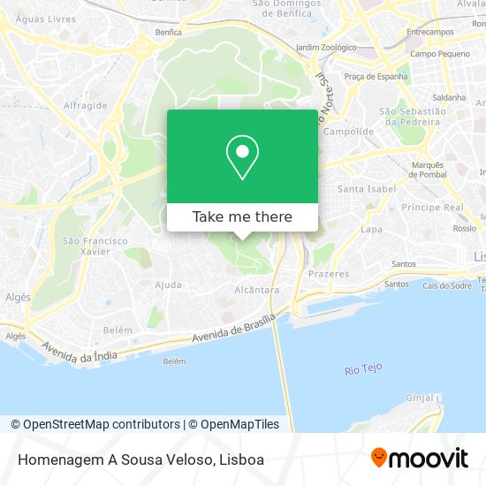 Homenagem A Sousa Veloso map