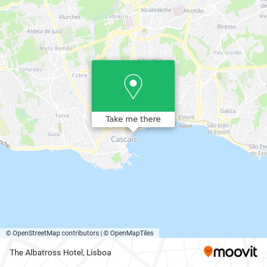 The Albatross Hotel mapa