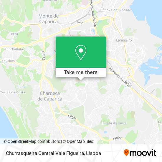 Churrasqueira Central Vale Figueira map
