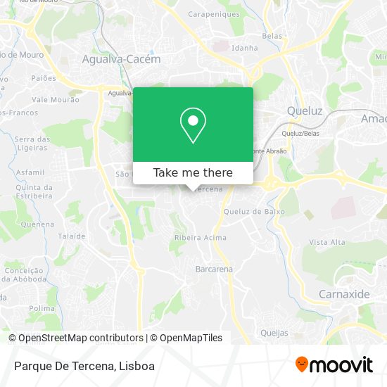 Parque De Tercena map
