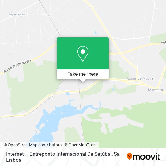 Interset – Entreposto Internacional De Setúbal, Sa map