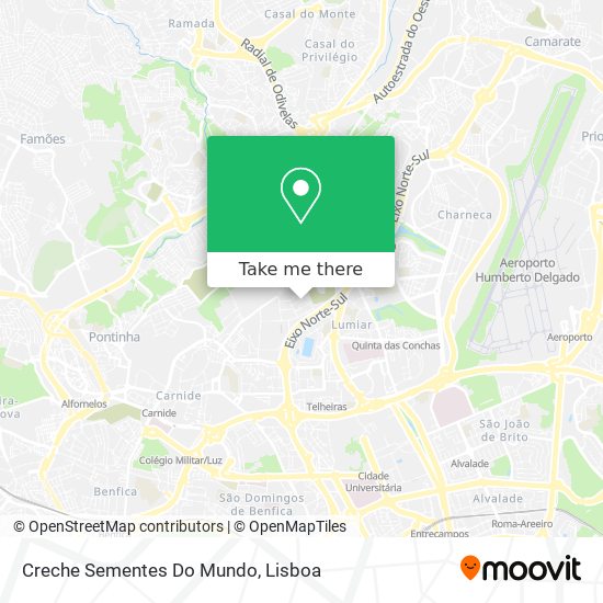Creche Sementes Do Mundo map