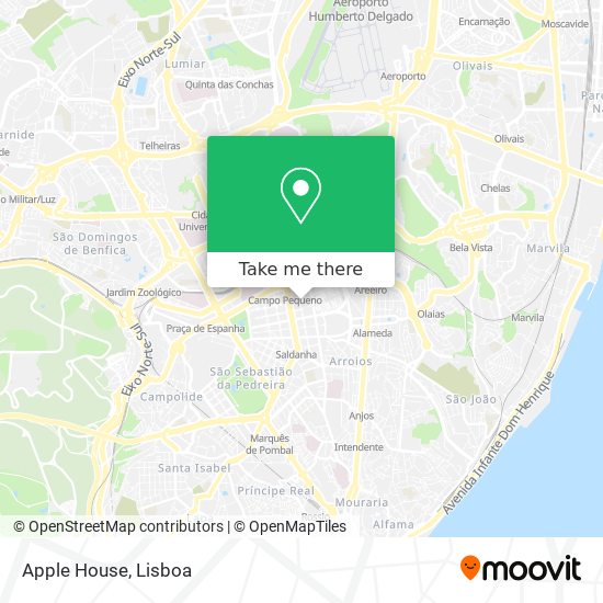 Apple House map