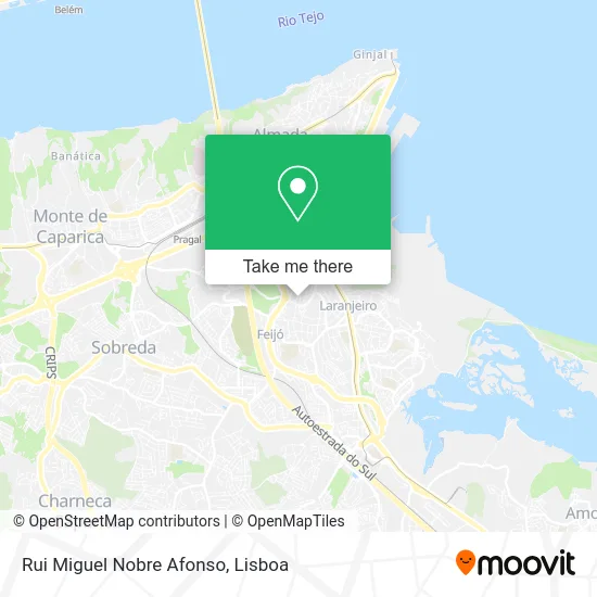 Rui Miguel Nobre Afonso map