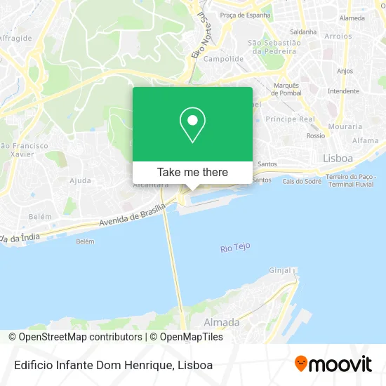 Edificio Infante Dom Henrique map