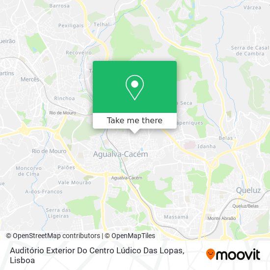 Auditório Exterior Do Centro Lúdico Das Lopas map