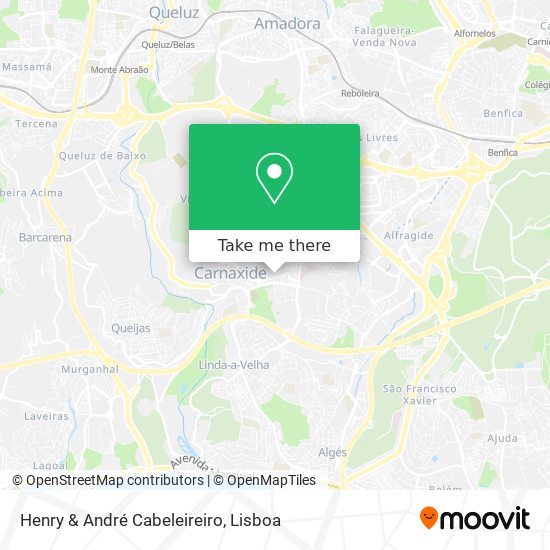 Henry & André Cabeleireiro map