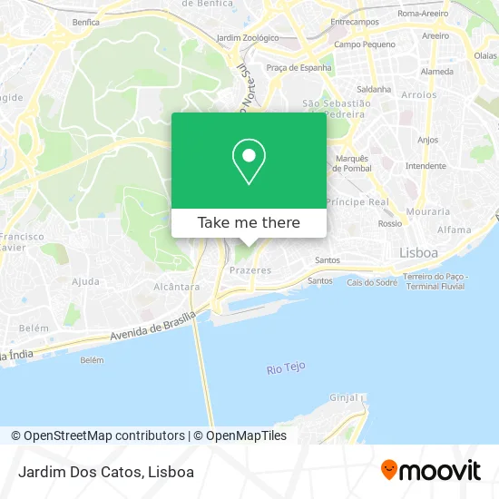 Jardim Dos Catos map