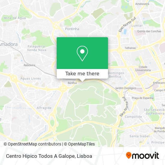 Centro Hipico Todos A Galope map