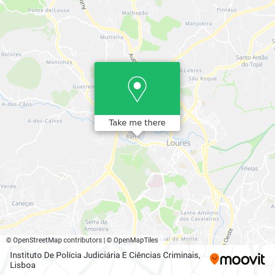 Instituto De Polícia Judiciária E Ciências Criminais map