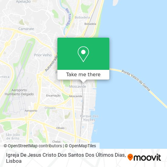 Igreja De Jesus Cristo Dos Santos Dos Últimos Dias map