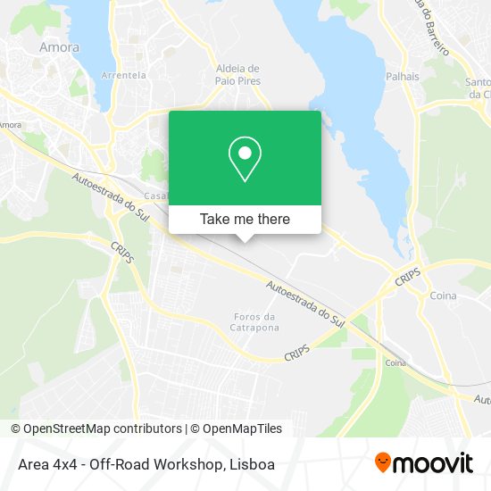 Area 4x4 - Off-Road Workshop mapa