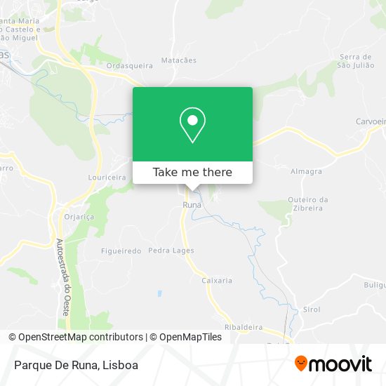 Parque De Runa mapa