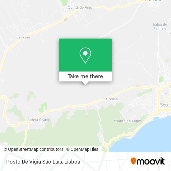 Posto De Vigia São Luís mapa