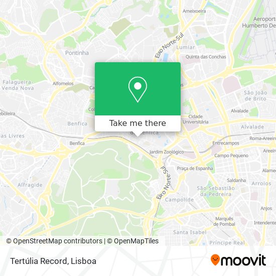 Tertúlia Record mapa