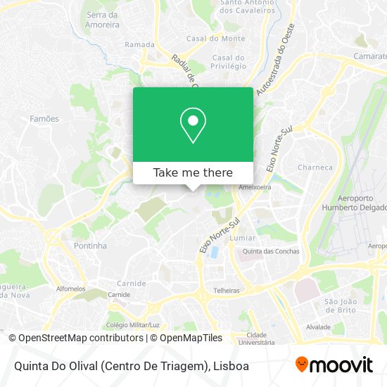 Quinta Do Olival (Centro De Triagem) map