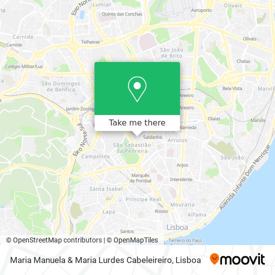 Maria Manuela & Maria Lurdes Cabeleireiro mapa