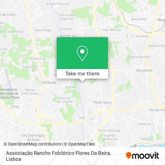 Associação Rancho Folclórico Flores Da Beira map