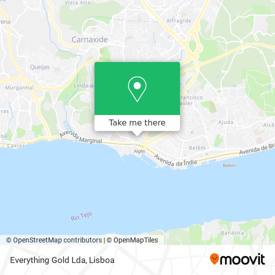 Everything Gold Lda mapa
