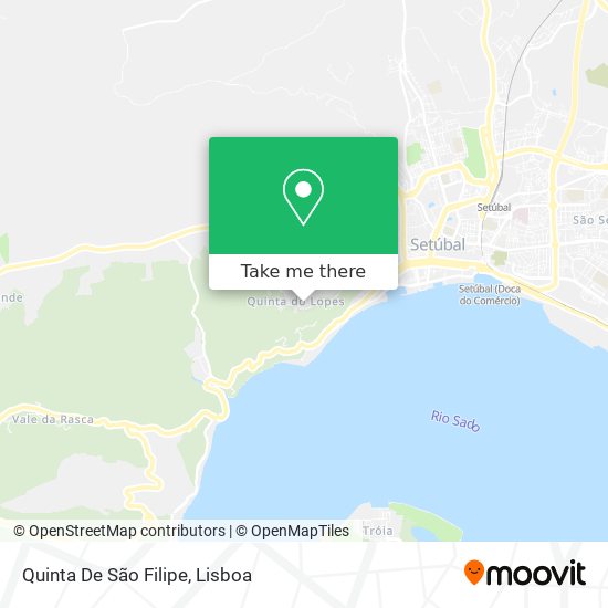 Quinta De São Filipe map