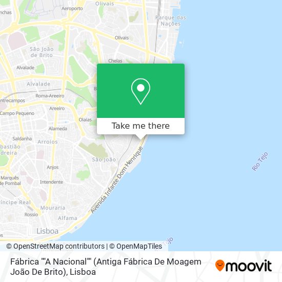 Fábrica ""A Nacional"" (Antiga Fábrica De Moagem João De Brito) map
